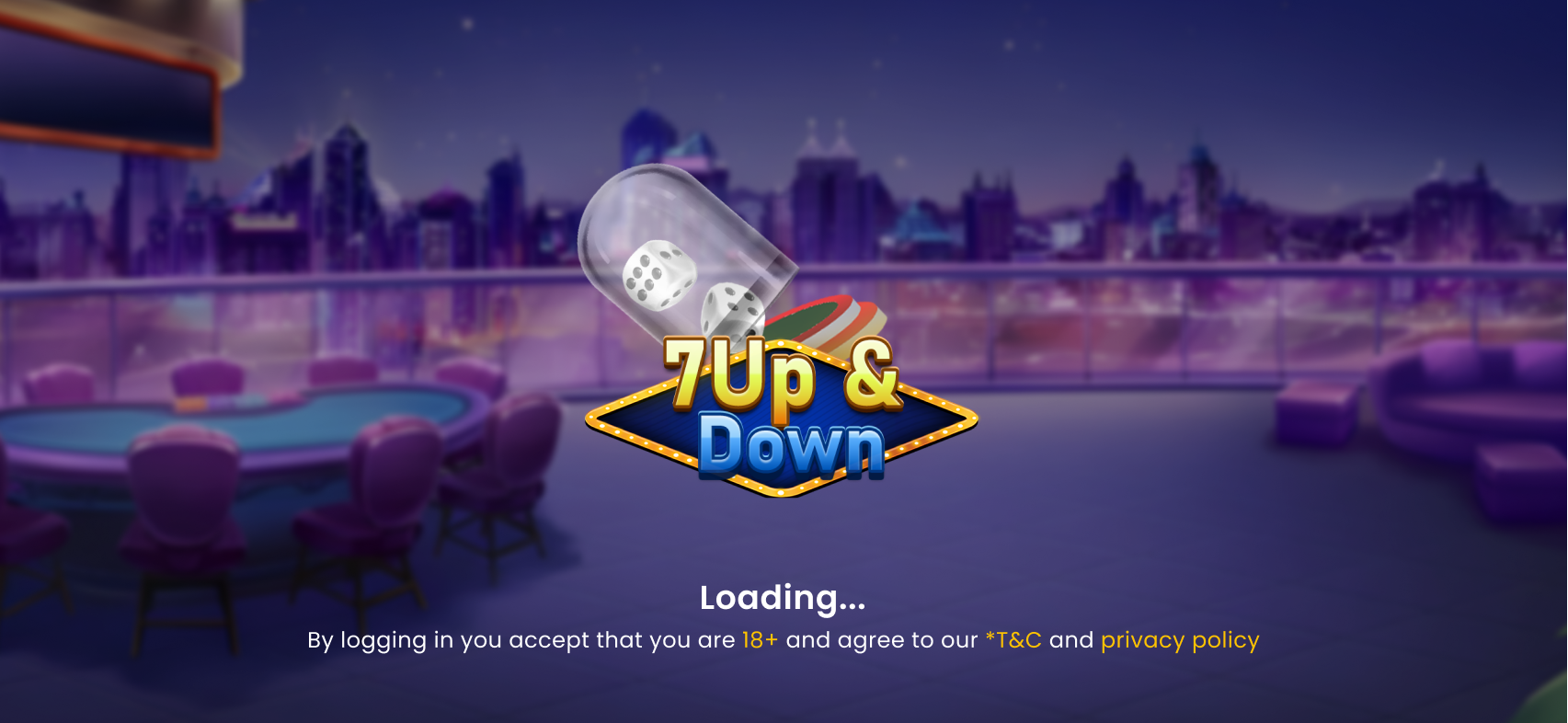 Game screen of point rummy