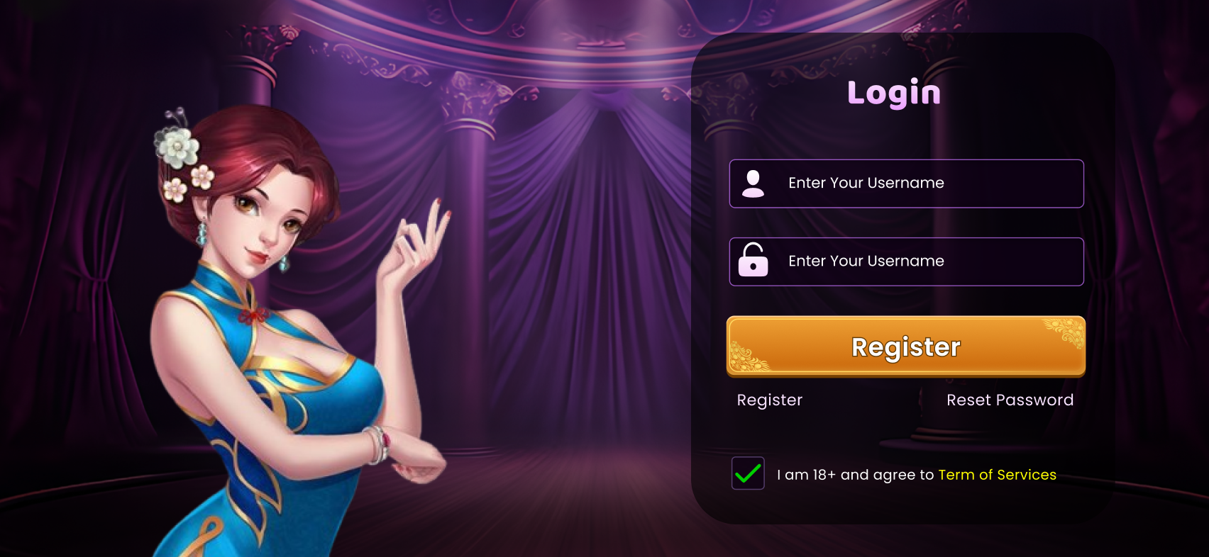 Game screen of deal rummy